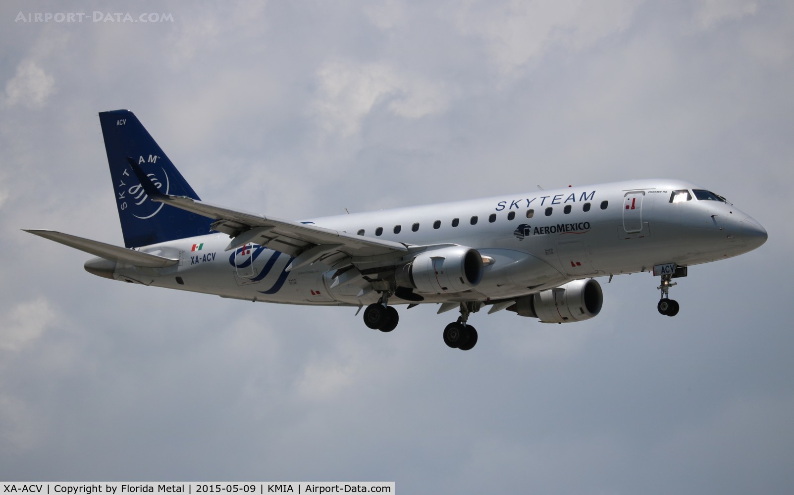 XA-ACV, 2005 Embraer 170SU (ERJ-170-100SU) C/N 17000046, Aeromexico E170