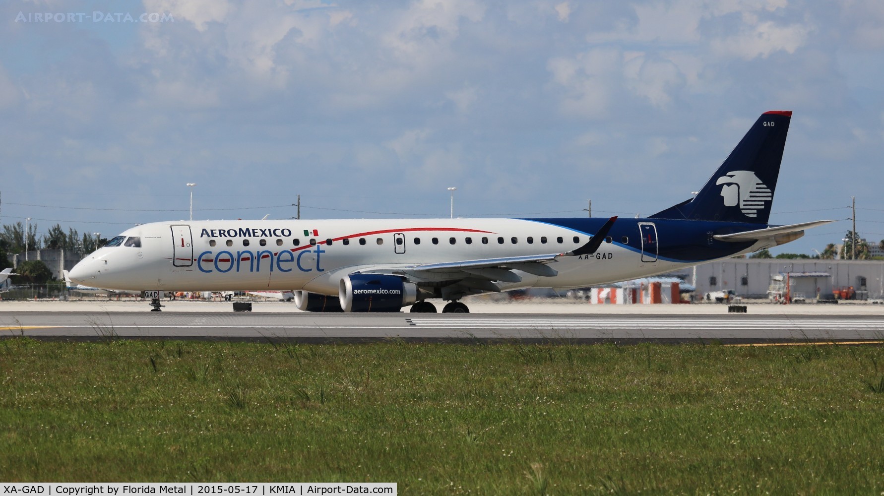 XA-GAD, 2013 Embraer 190LR (ERJ-190-100LR) C/N 19000651, Aeromexico E190