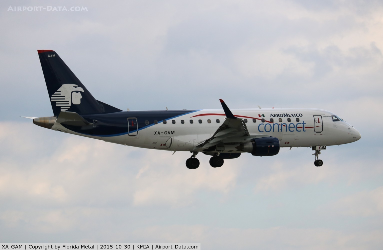 XA-GAM, 2006 Embraer 170LR (ERJ-170-100LR) C/N 17000146, Aeromexico E170