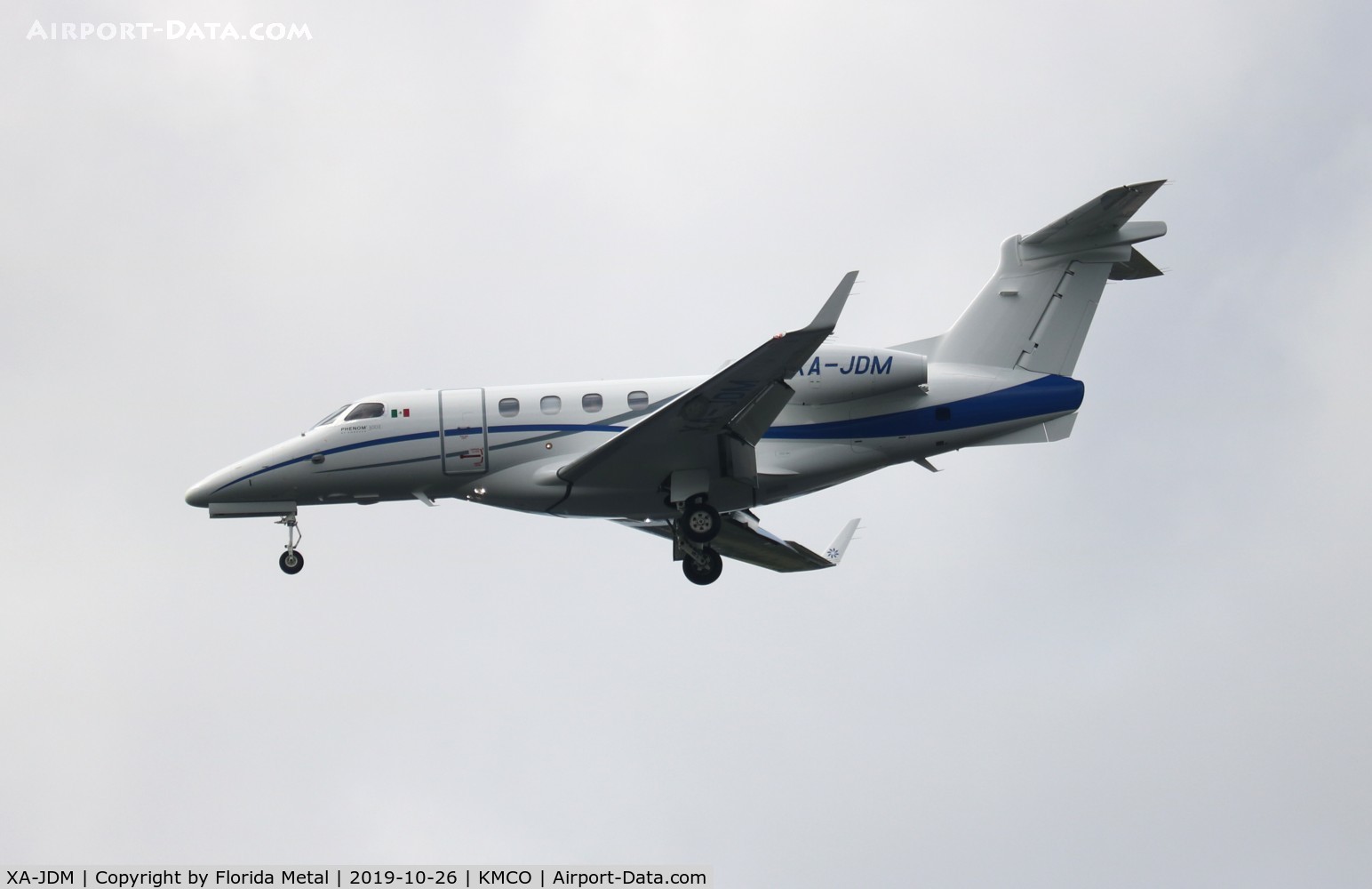 XA-JDM, Embraer EMB-505 Phenom 300 C/N 50500517, Phenom 300