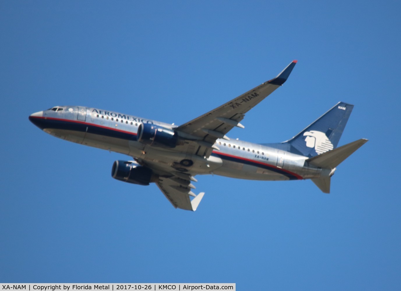 XA-NAM, 2004 Boeing 737-752 C/N 33790, Aeromexico 737-700