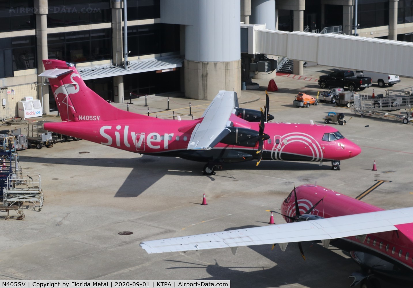 N405SV, 2018 ATR 42-600 C/N 1403, TPA spotting 2020
