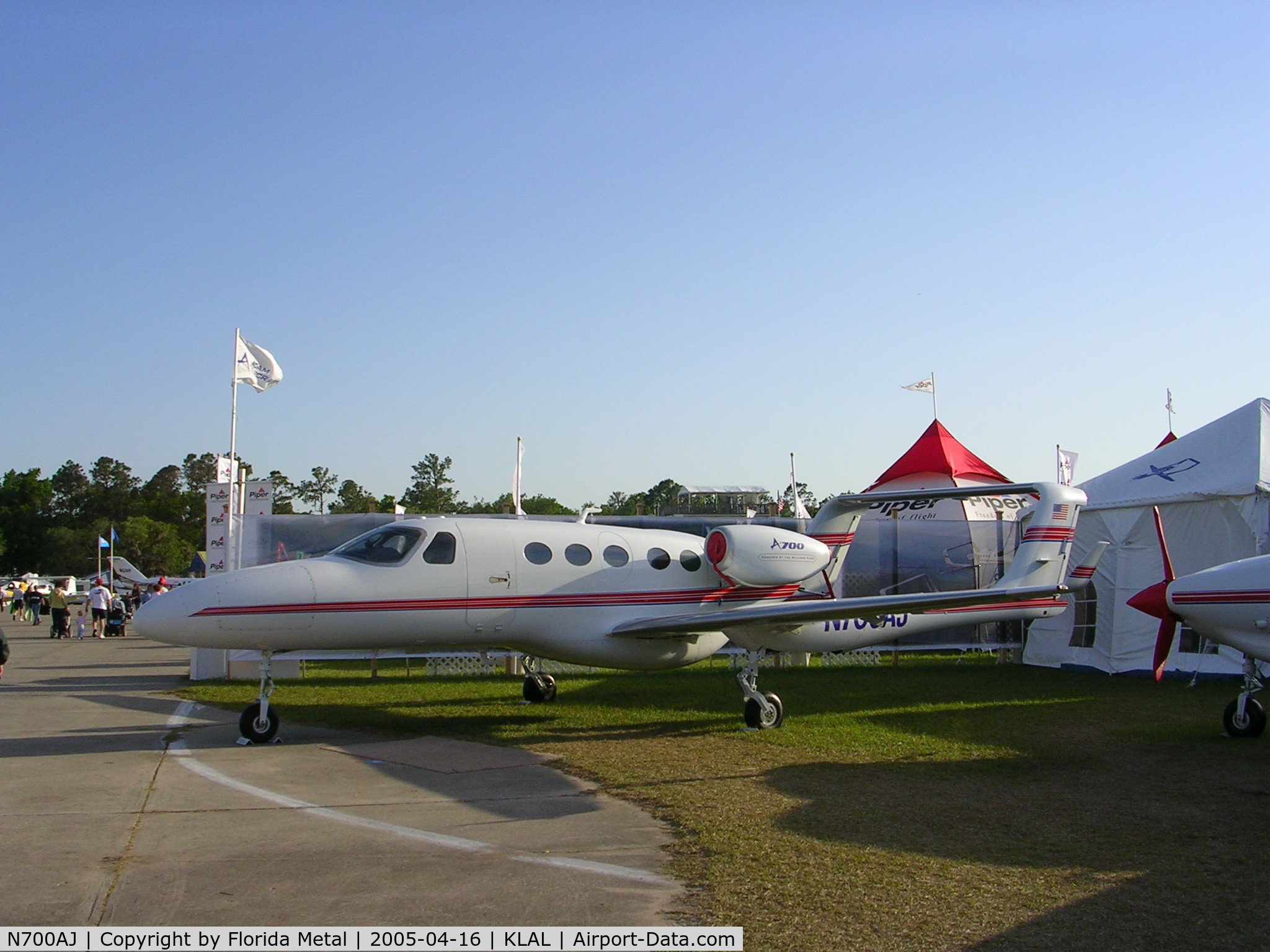 N700AJ, 2003 Adam Aircraft A700 C/N 0001, SNF LAL 2005