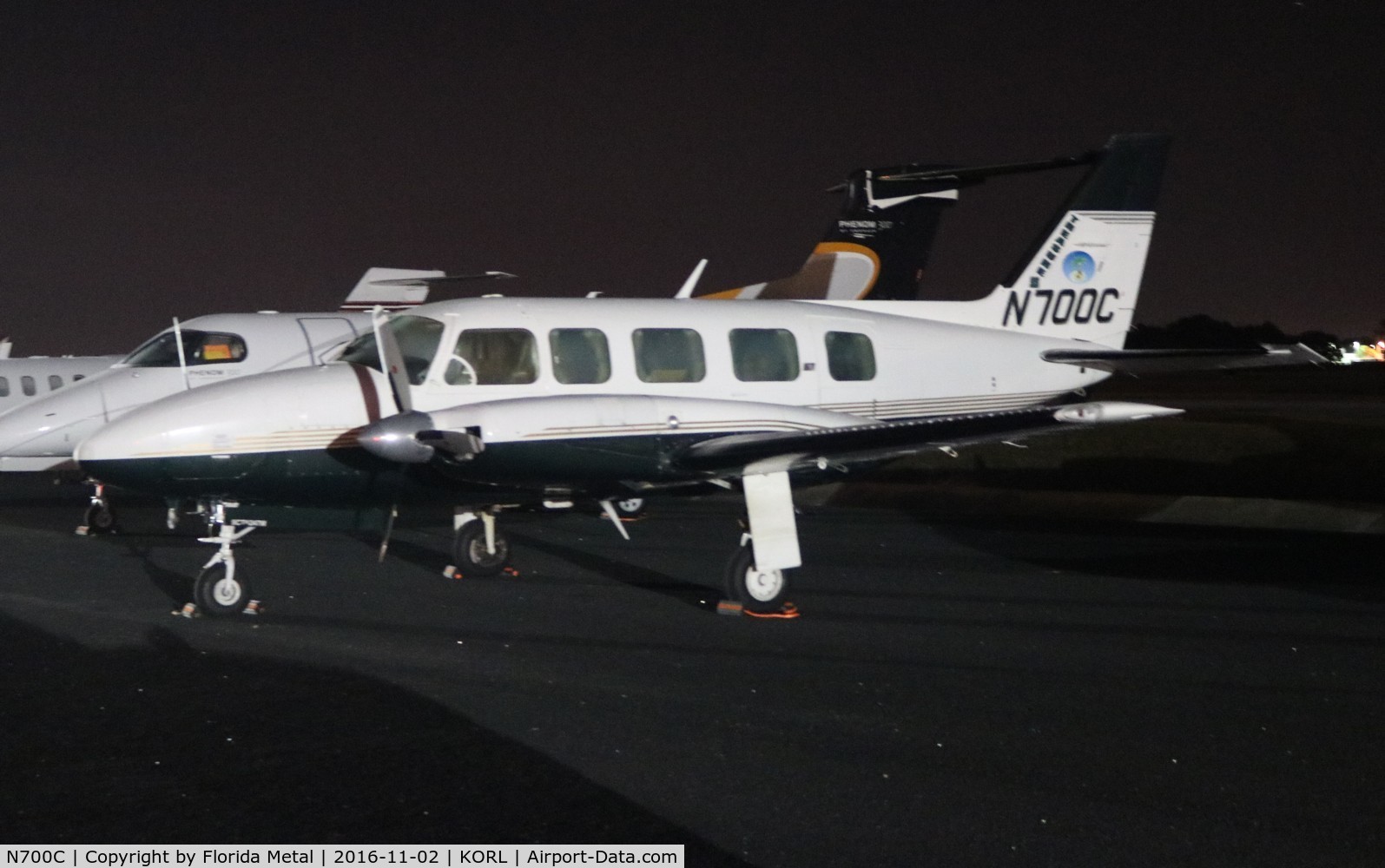 N700C, 1974 Piper PA-31-350 Chieftain C/N 31-7405497, NBAA ORL 2016