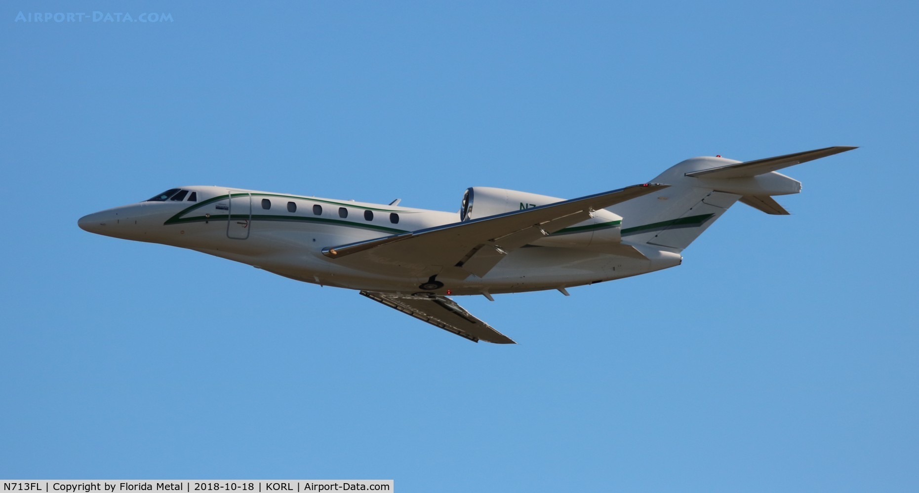 N713FL, 1999 Cessna 750 Citation X C/N 750-0074, NBAA ORL 2018