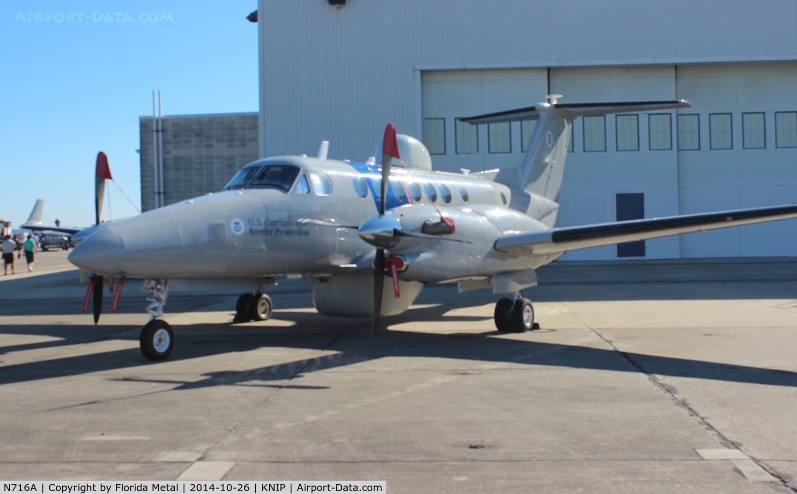 N716A, Hawker Beechcraft Corp B300C King Air C/N FM-38, NAS JAX 2014