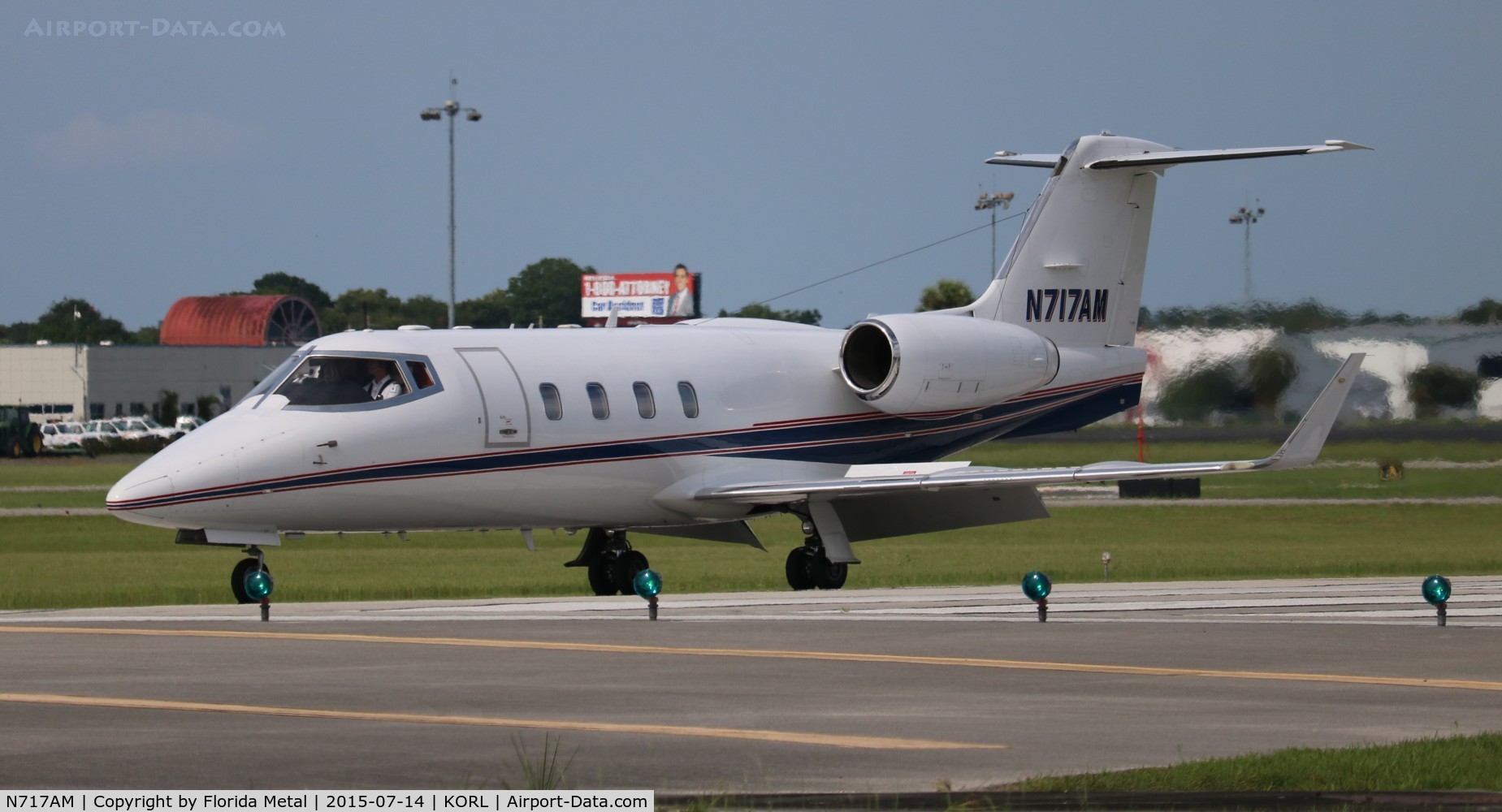 N717AM, 1984 Gates Learjet 55 C/N 100, ORL spotting 2015