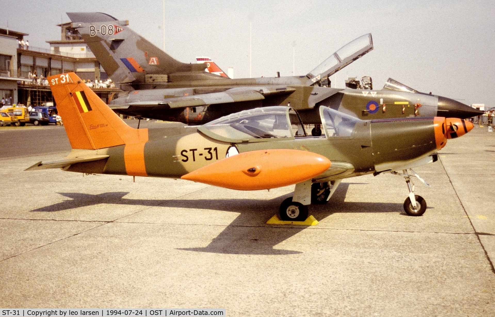 ST-31, SIAI-Marchetti SF-260M C/N 10-31, Ostende Air Show 24.7.1994