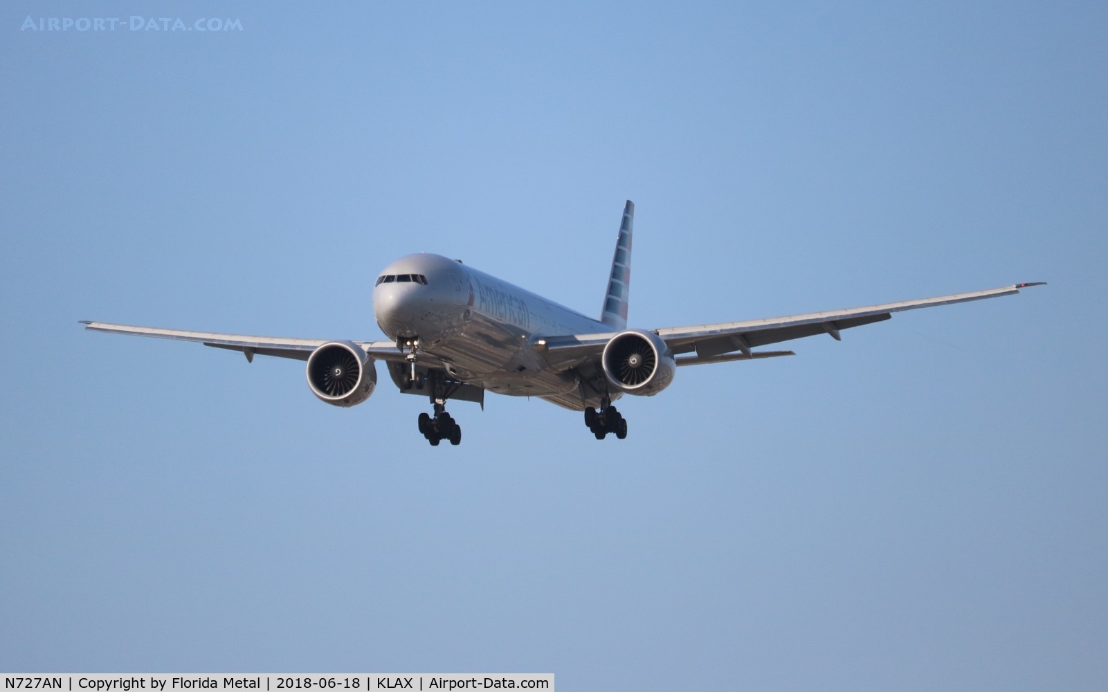 N727AN, 2014 Boeing 777-323/ER C/N 33541, LAX spotting 2018