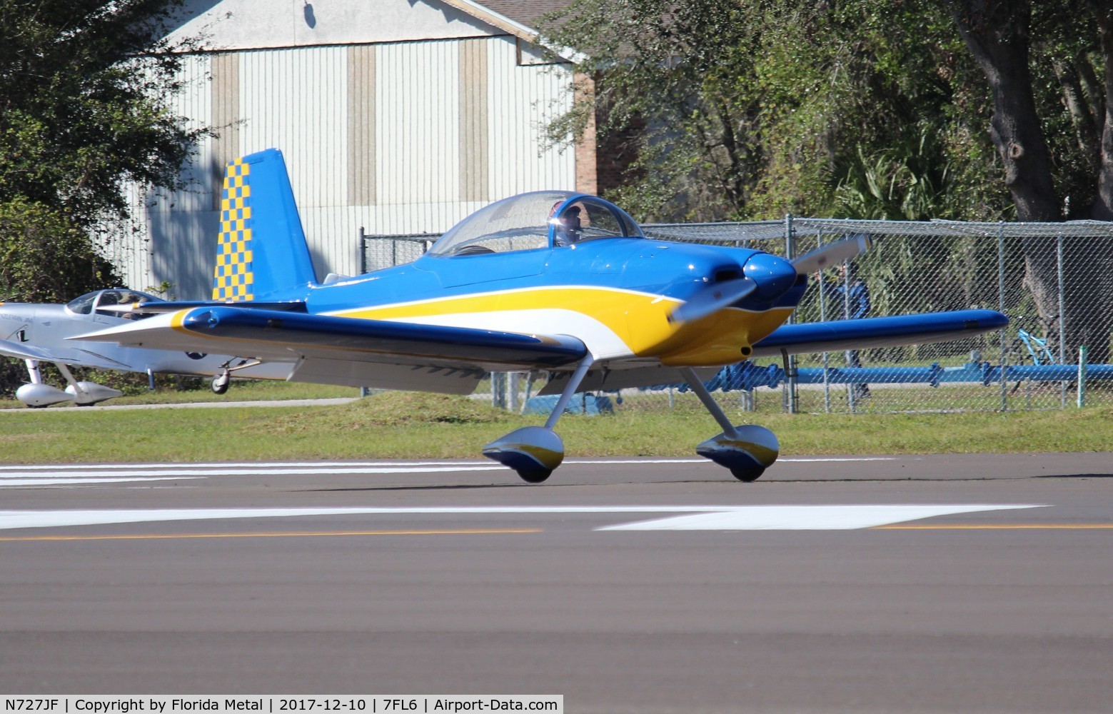 N727JF, 1998 Vans RV-8 C/N 80551, Spruce Creek 2017