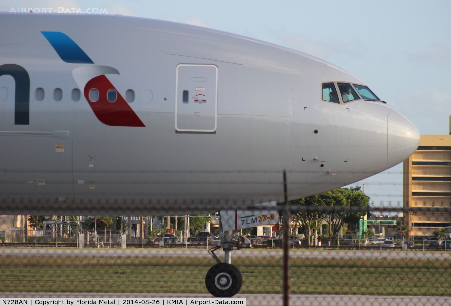 N728AN, 2014 Boeing 777-323/ER C/N 31553, MIA spotting 2014