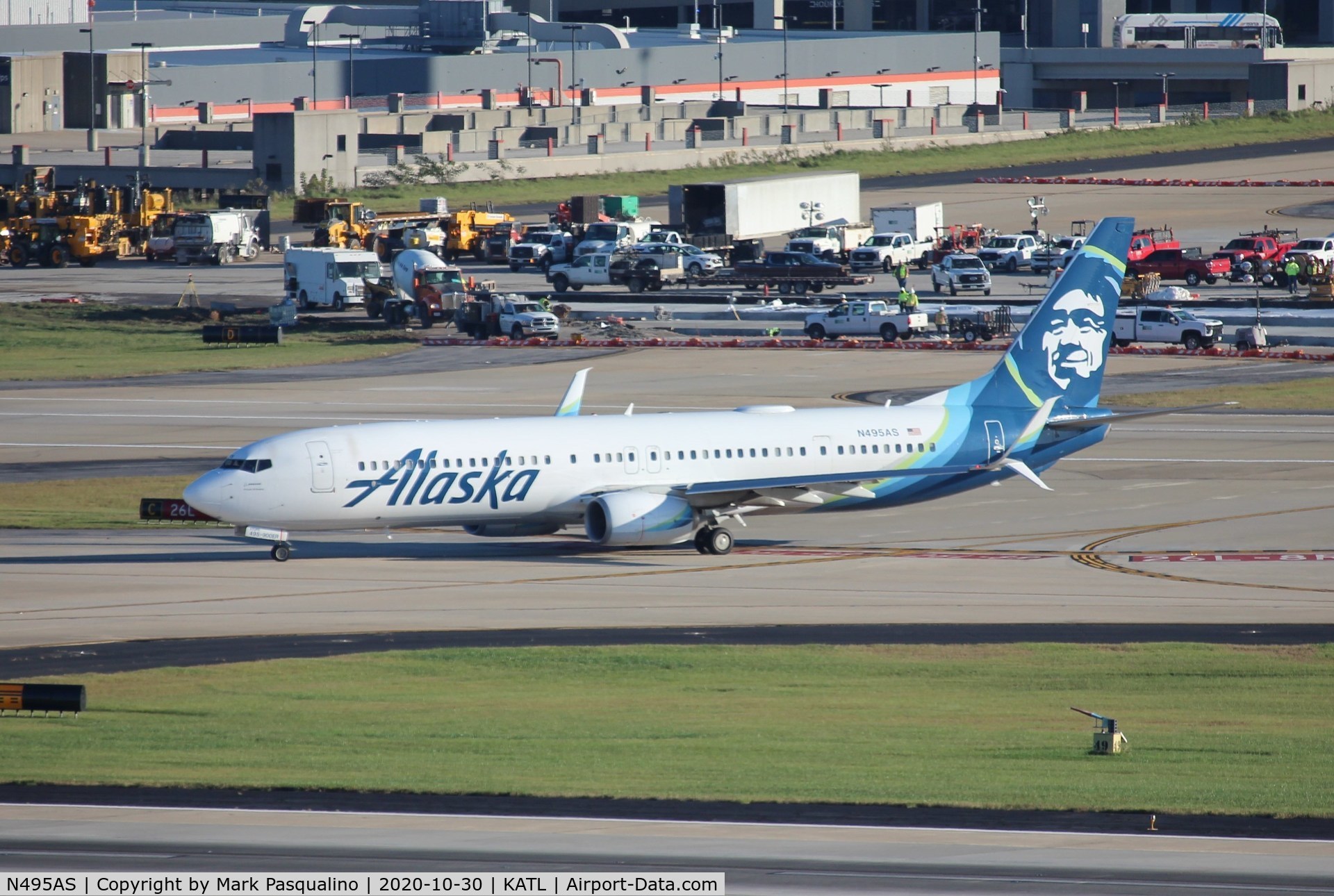 N495AS, 2016 Boeing 737-900/ER C/N 41728, Boeing 737-990/ER