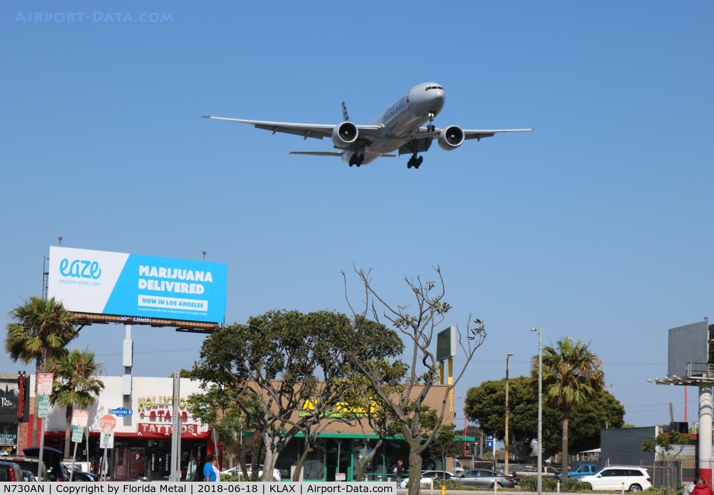 N730AN, 2014 Boeing 777-323/ER C/N 31554, LAX spotting 2018