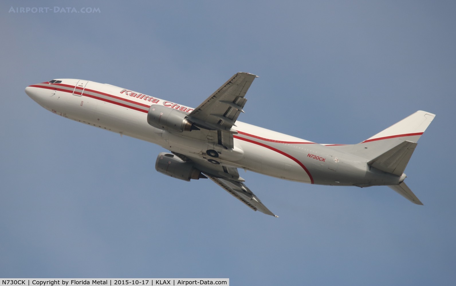 N730CK, 1992 Boeing 737-4C9 C/N 26437, LAX spotting 2015