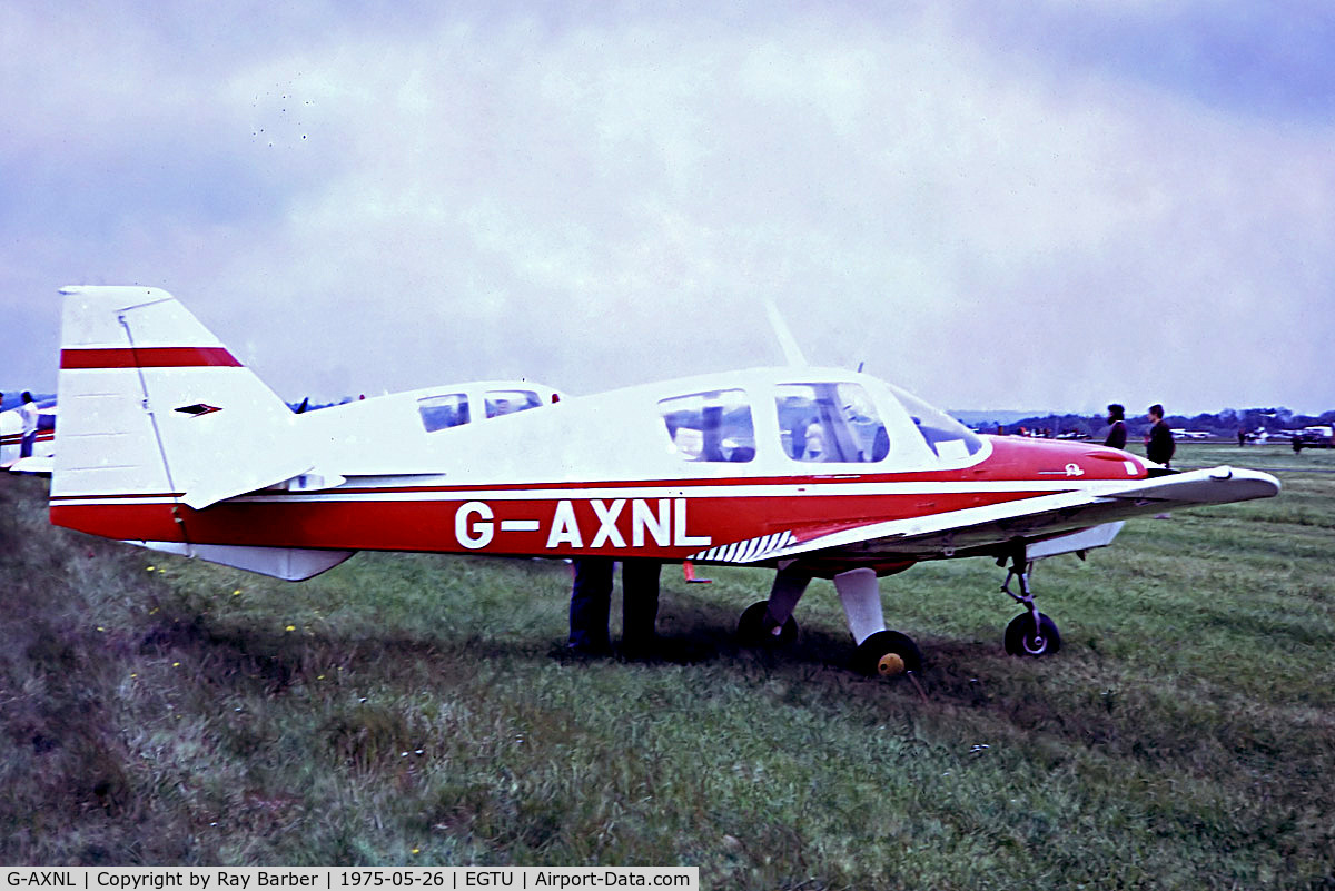 G-AXNL, 1969 Beagle B-121 Pup Series 1 (Pup 100) C/N B121-113, G-AXNL   Beagle B.121 Pup 100 [B121-113] Dunkeswell~G 26/05/1975