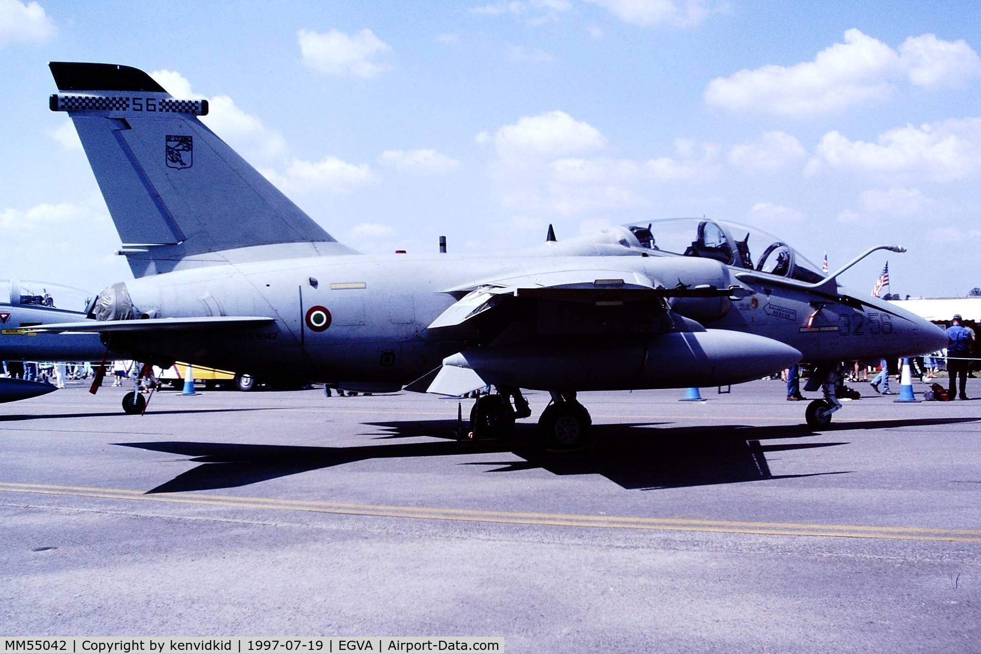 MM55042, AMX International AMX-T C/N IT017, At the 1997 Royal International Air Tattoo.