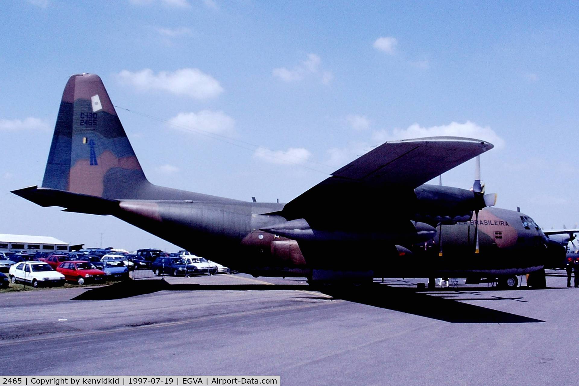 2465, 1975 Lockheed C-130H Hercules C/N 382-4630, At the 1997 Royal International Air Tattoo.