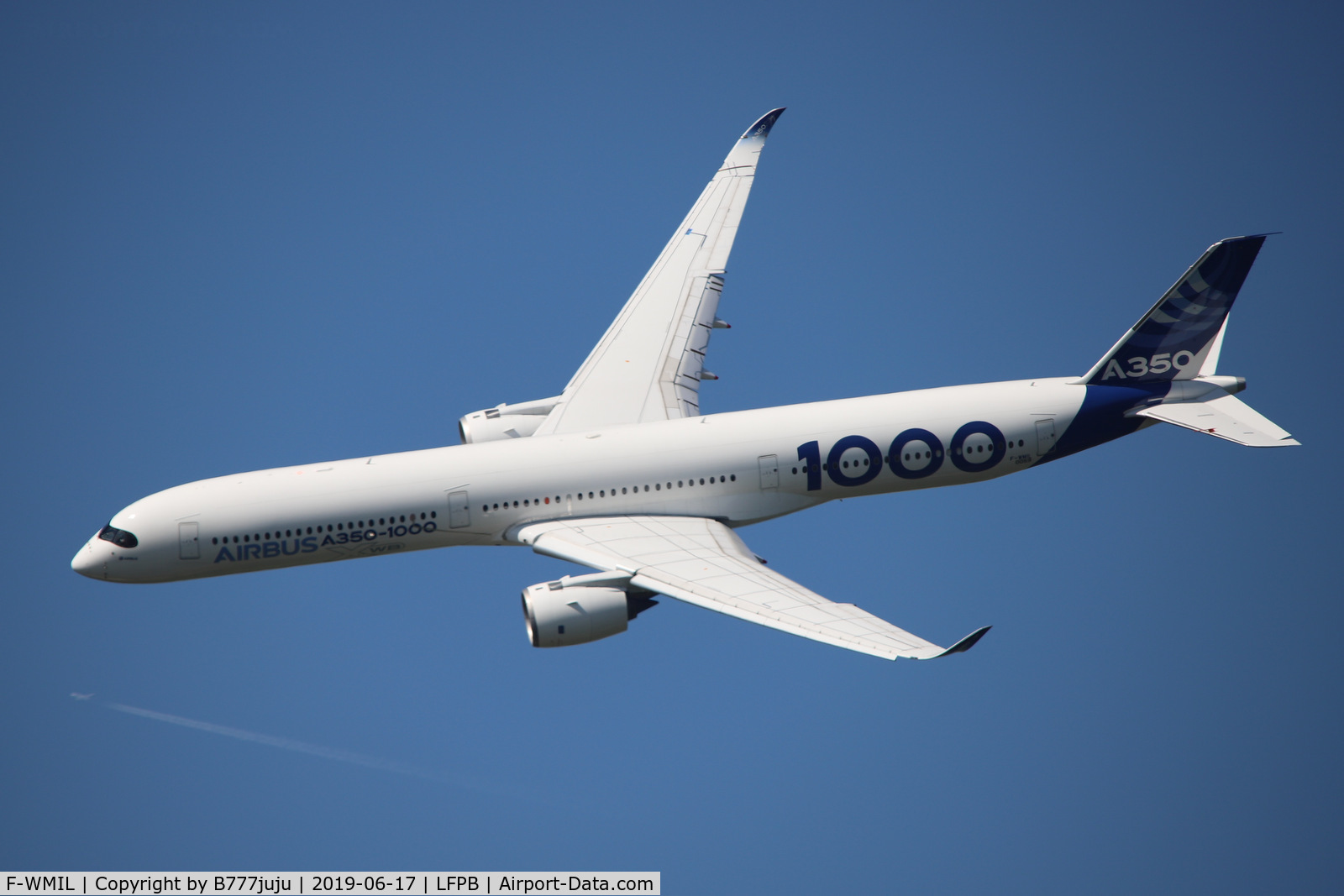 F-WMIL, 2016 Airbus A350-1041 C/N 059, at Le Bourget