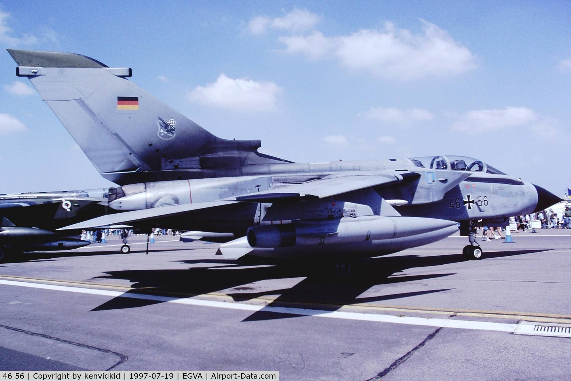 46 56, Panavia Tornado ECR C/N 903/GS289/4356, At the 1997 Royal International Air Tattoo.