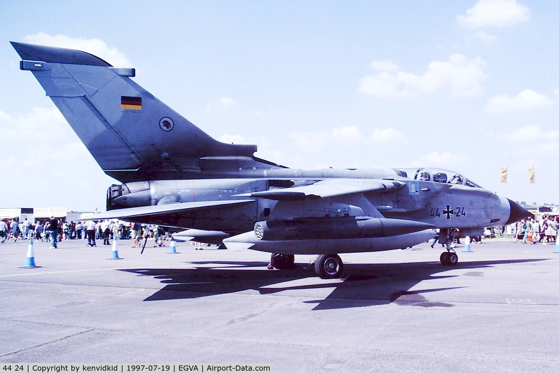 44 24, Panavia Tornado IDS C/N 316/GS086/4124, At the 1997 Royal International Air Tattoo.
