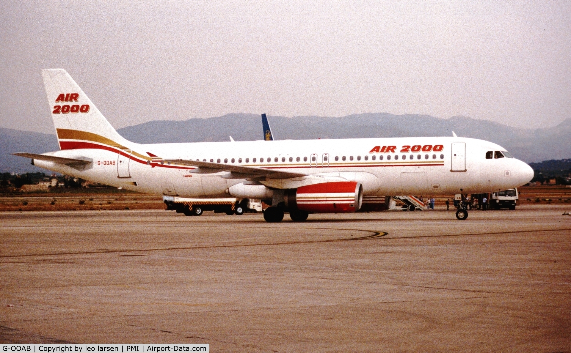 G-OOAB, 1992 Airbus A320-231 C/N 292, Palma de Mallorca 13.8.1994