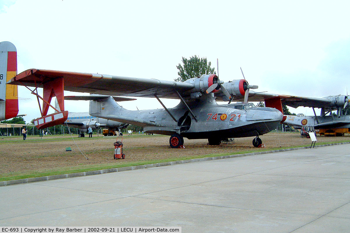 EC-693, Consolidated PBY-5 Catalina C/N 1960, EC-693   (DR-1) Consolidated PBY-5A Catalina [1960] (Ex Servicios Aereos Espanoles / Museo de Aeronautica Y Astronautica) Madrid-Cuatro Vientos~EC 21/09/2002