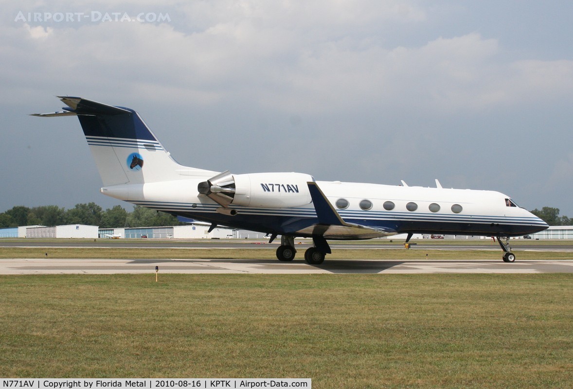 N771AV, 1992 Gulfstream Aerospace G-IV C/N 1197, PTK 2010