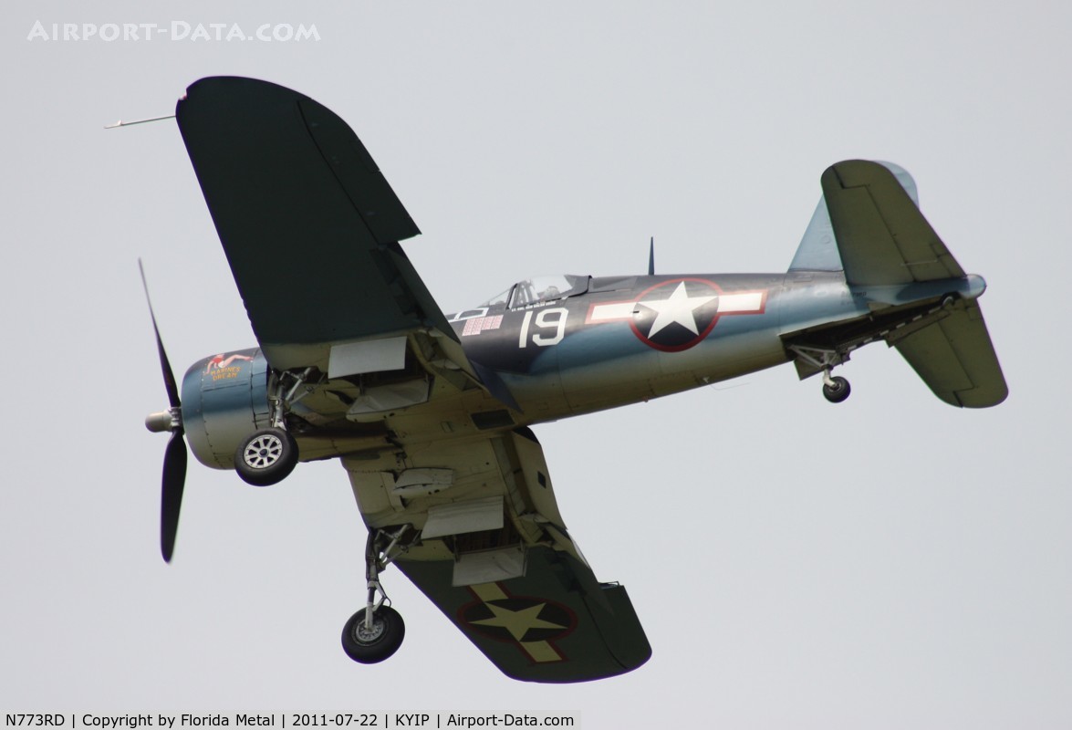 N773RD, 1944 Goodyear FG-1D Corsair C/N 3694, TOM YIP 2011