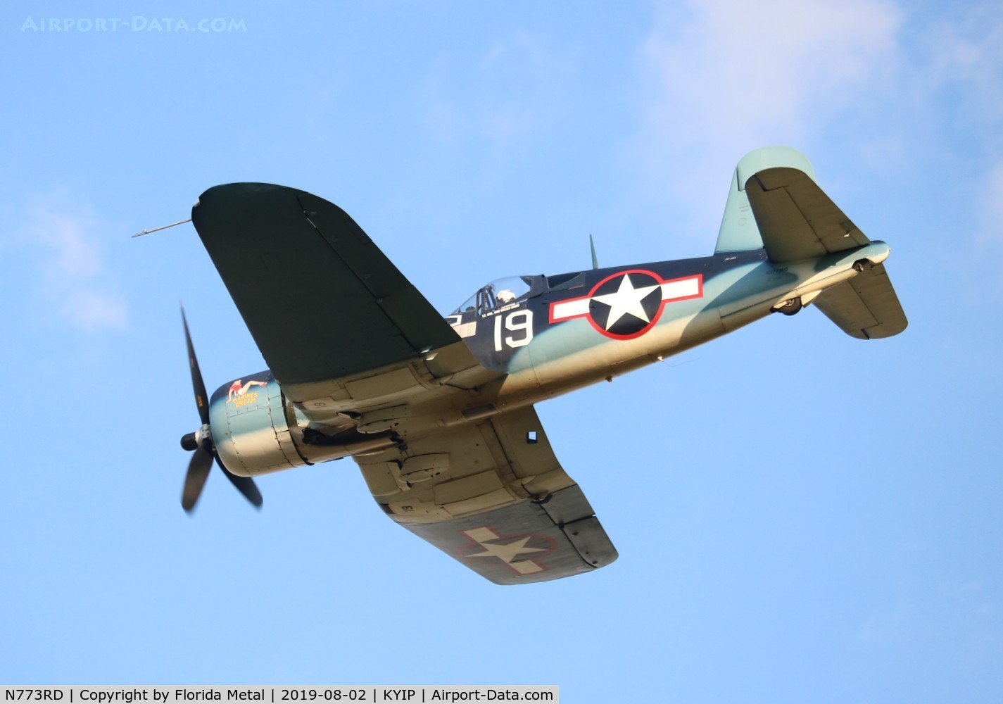 N773RD, 1944 Goodyear FG-1D Corsair C/N 3694, TOM YIP 2019