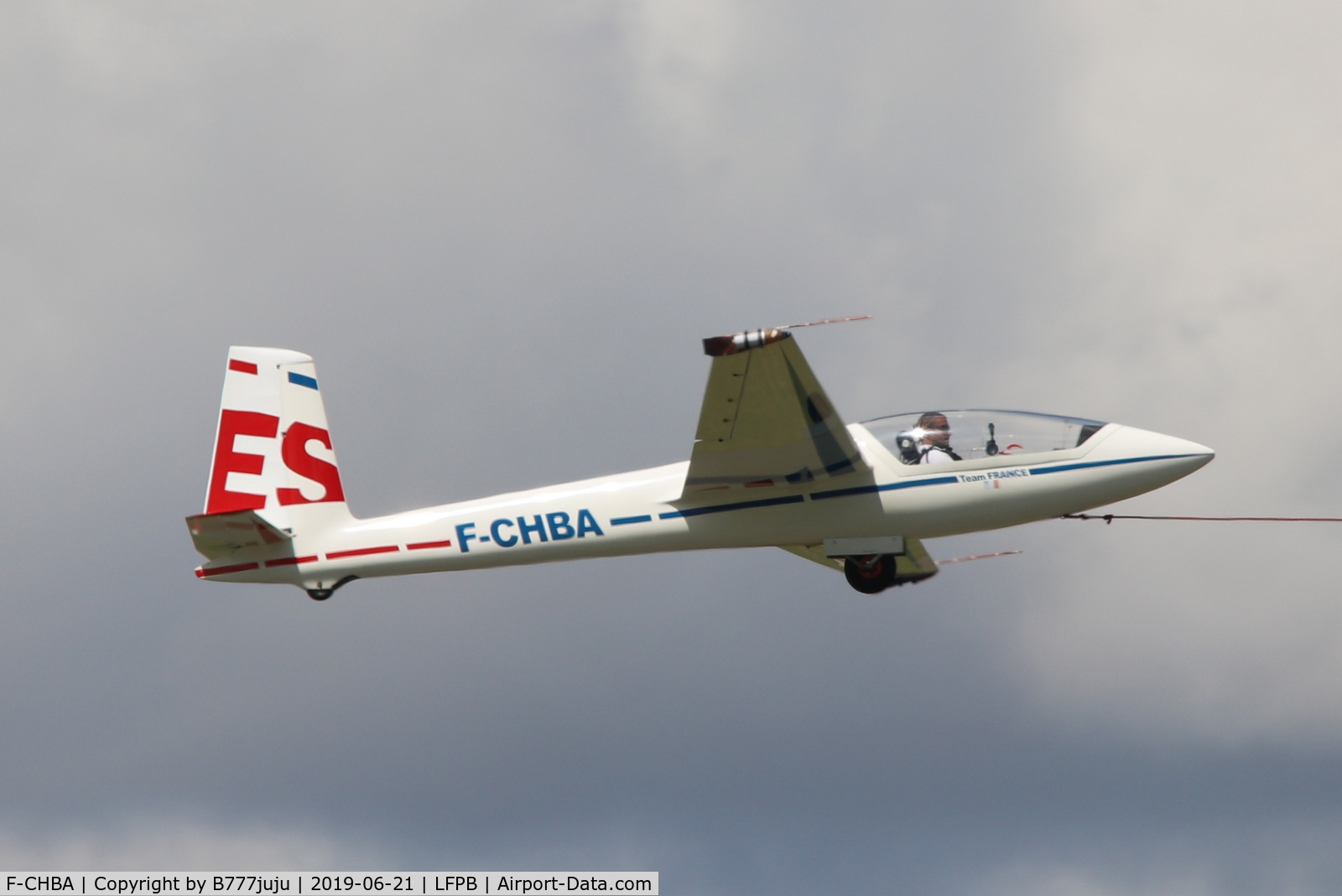 F-CHBA, Marganski Swift S-1 C/N 108, on display at SIAE 2019