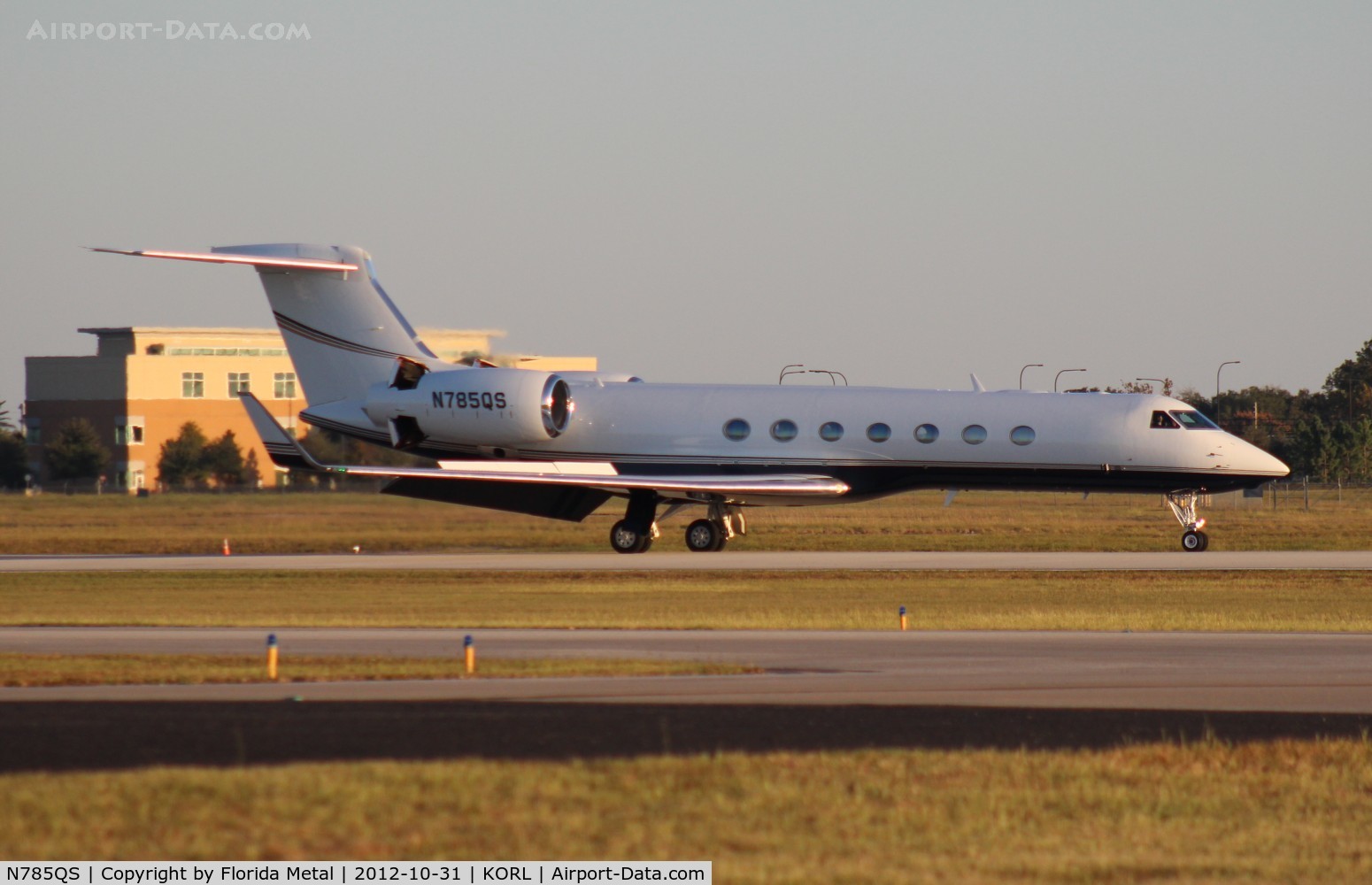 N785QS, 2007 Gulfstream Aerospace GV-SP (G550) C/N 5157, NBAA ORL 2012
