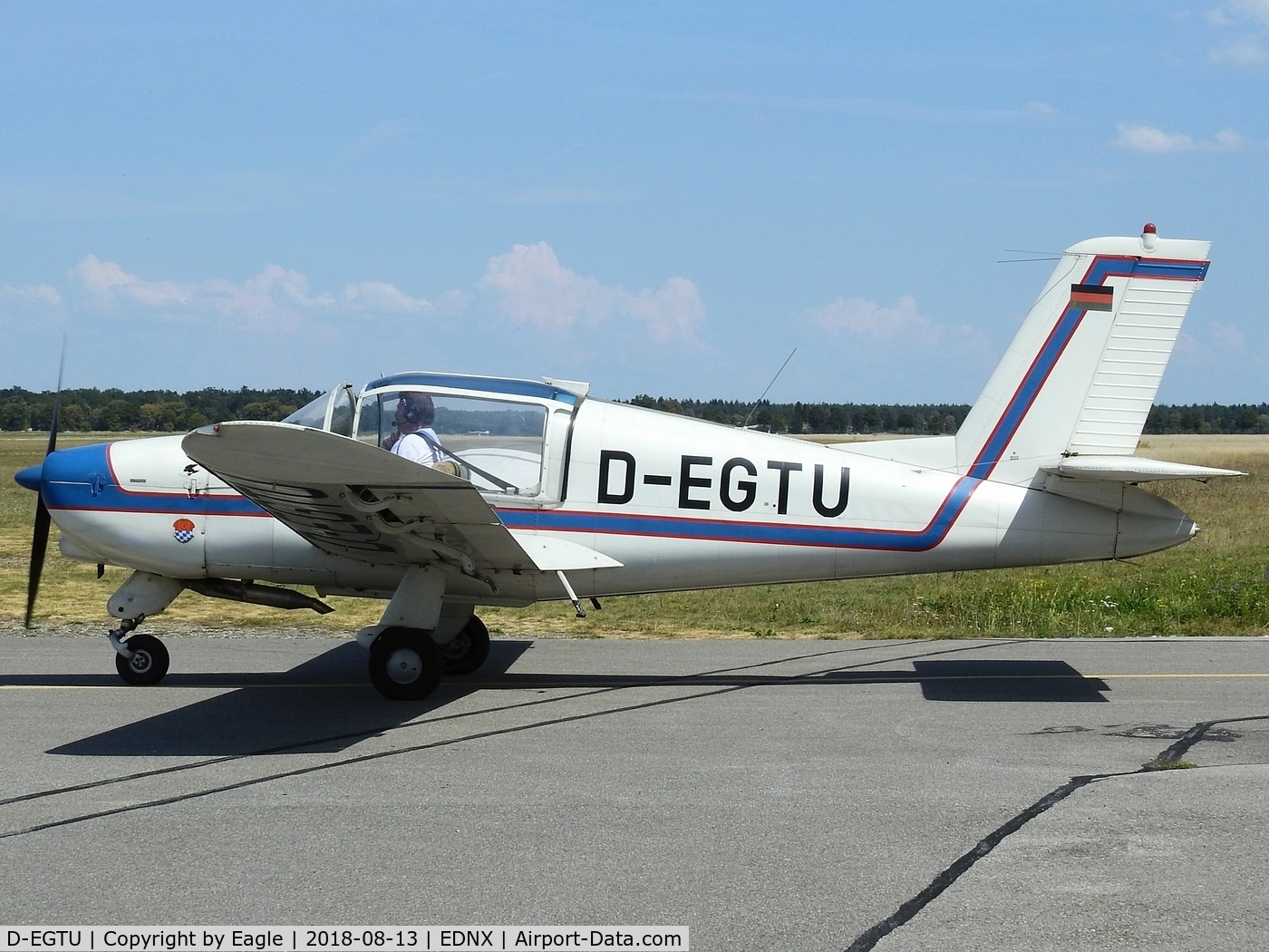 D-EGTU, Socata MS-880B Rallye Club C/N 1164, Taken on the Schleissheim airfield EDNX