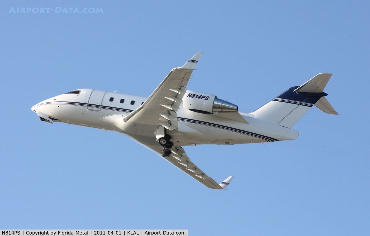N814PS, 2002 Bombardier Challenger 604 (CL-600-2B16) C/N 5544, SNF LAL 2011