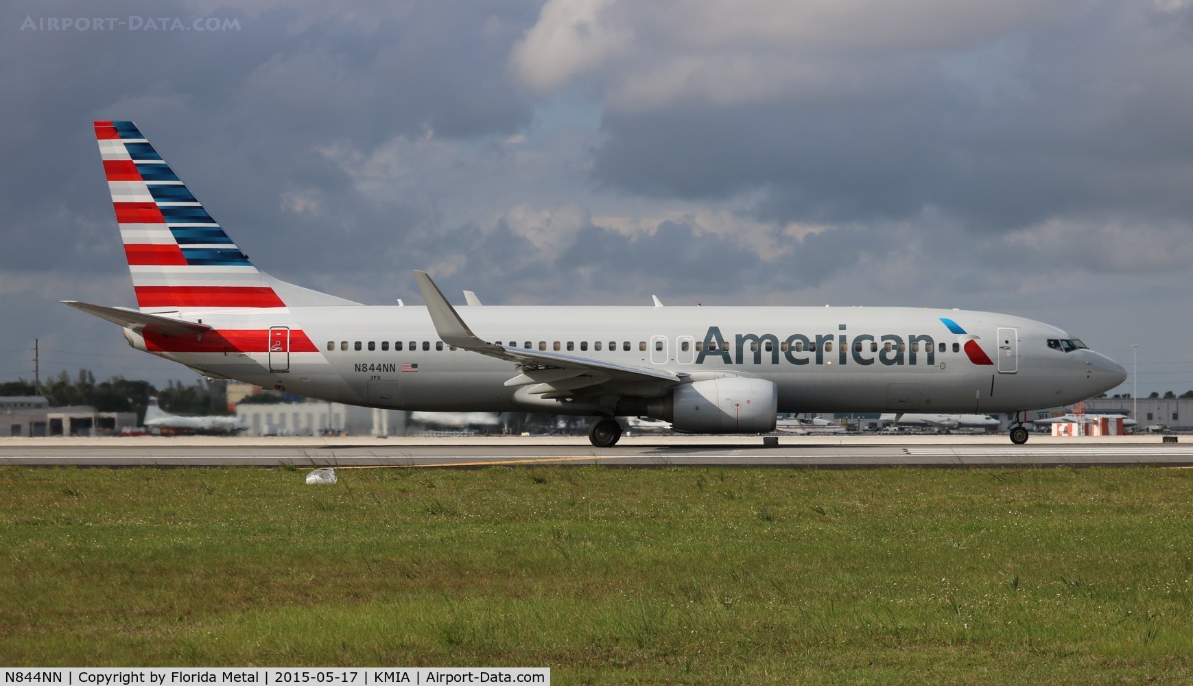 N844NN, 2010 Boeing 737-823 C/N 33212, MIA spotting 2015