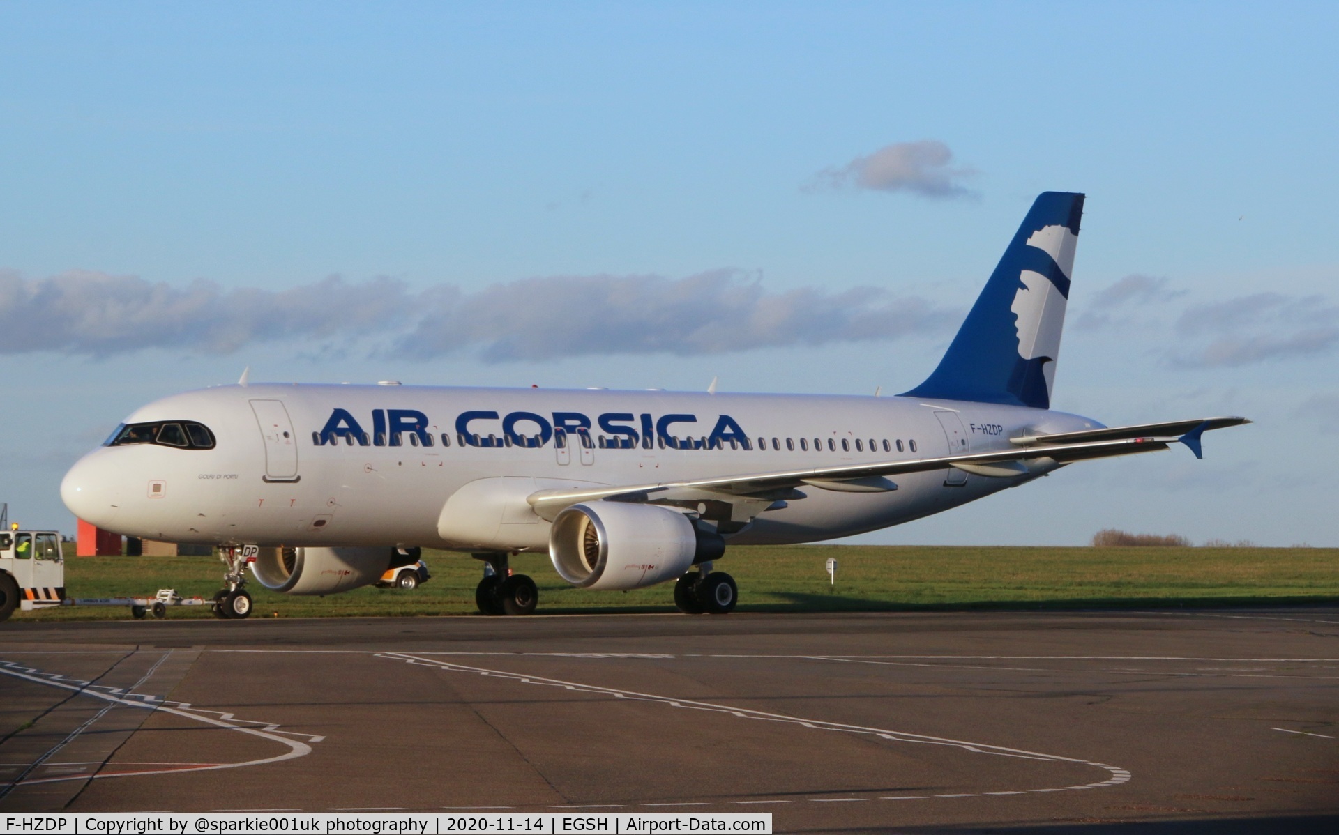 F-HZDP, 2007 Airbus A320-214 C/N 3325, Emerging from paint in a new revised livery and black wrap round window frame