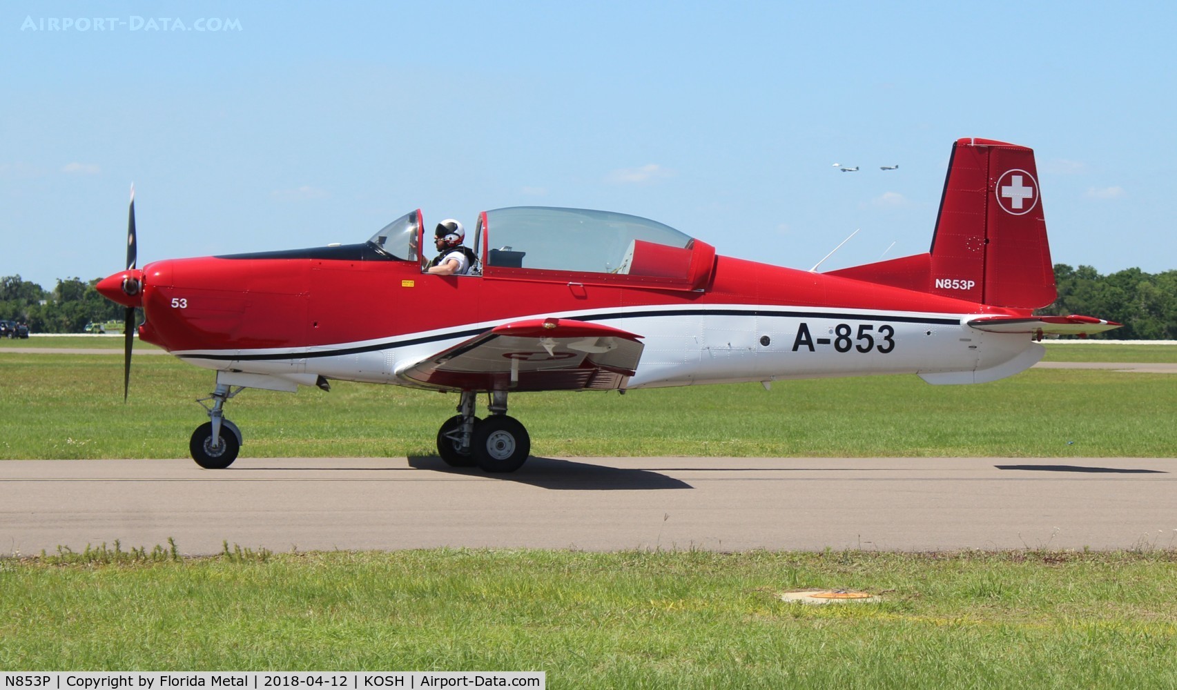 N853P, 1958 Pilatus P3-05 C/N 491-40, EAA OSH 2018