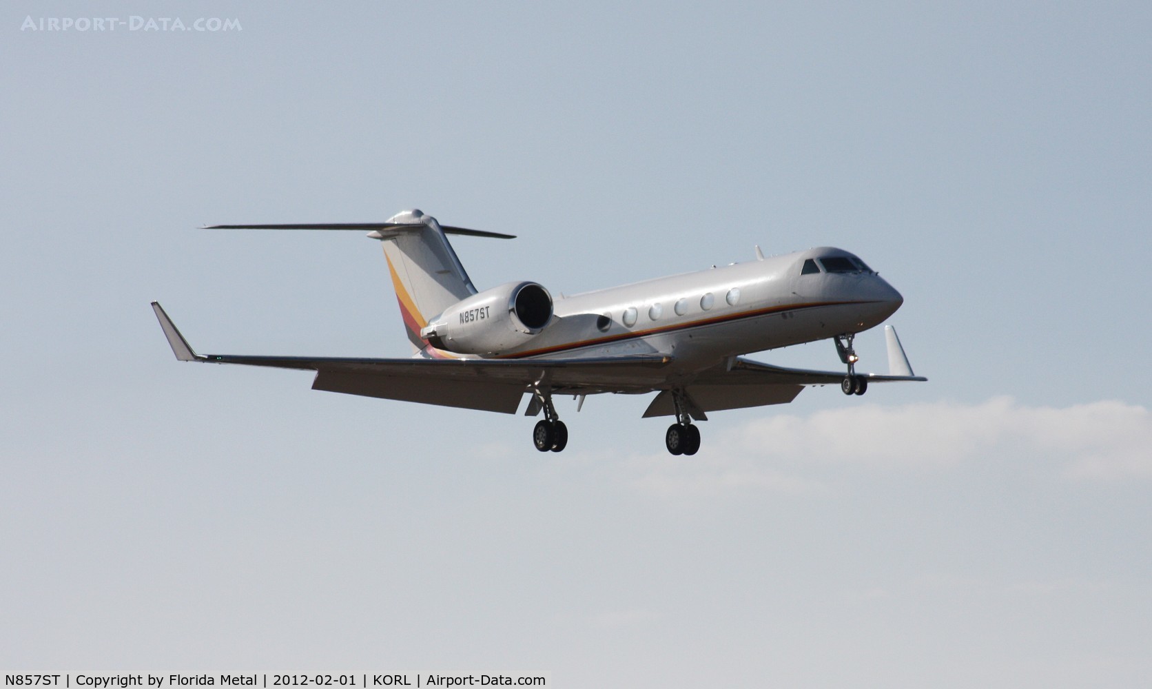 N857ST, 1998 Gulfstream Aerospace G-IV C/N 1345, ORL spotting 2012