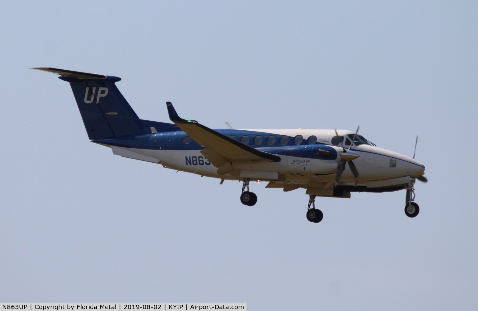 N863UP, 2016 Beech King Air 350 C/N FL-1063, TOM YIP 2019