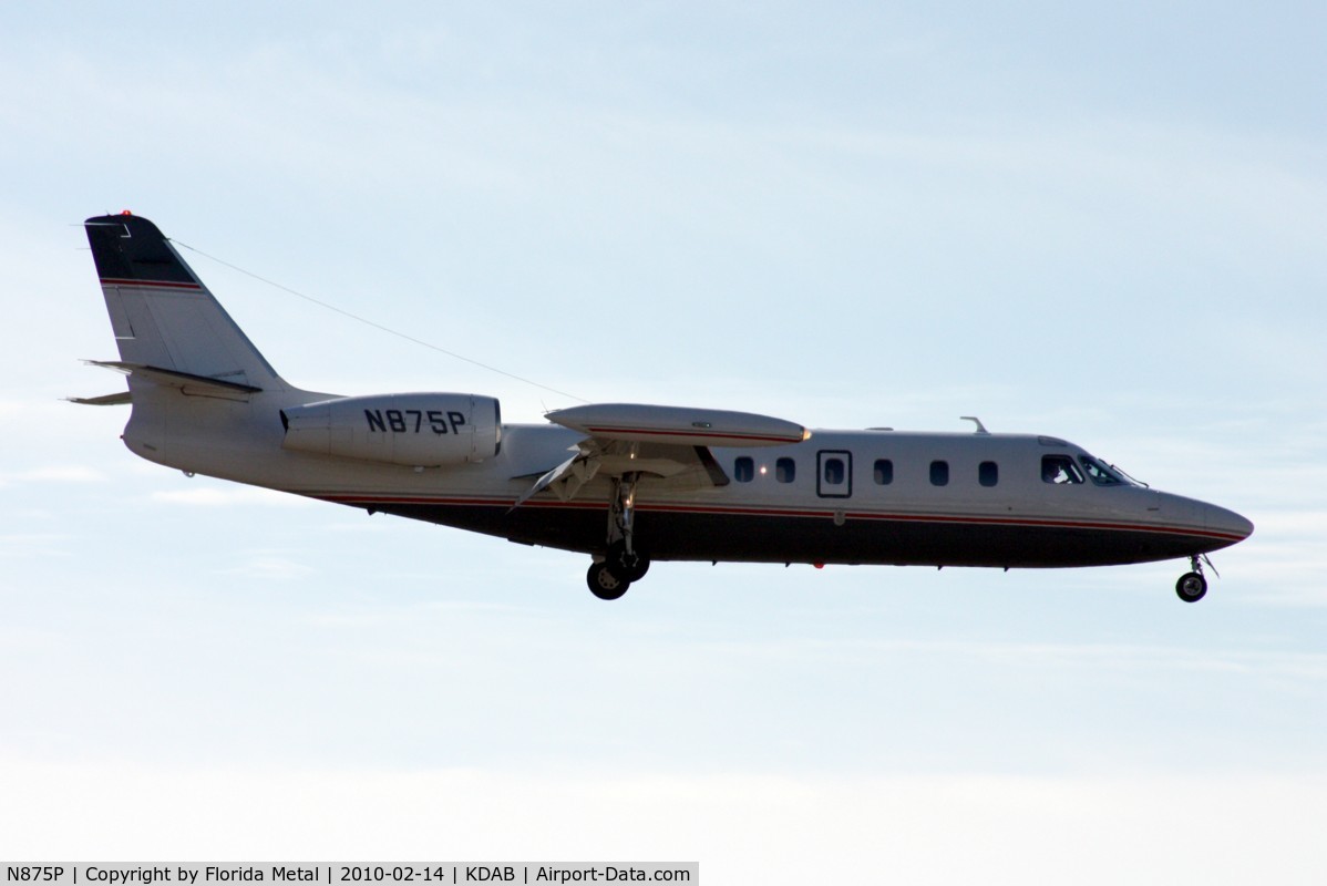 N875P, 1982 Israel Aircraft Industries IAI-1124 Westwind C/N 370, DAB spotting 2010