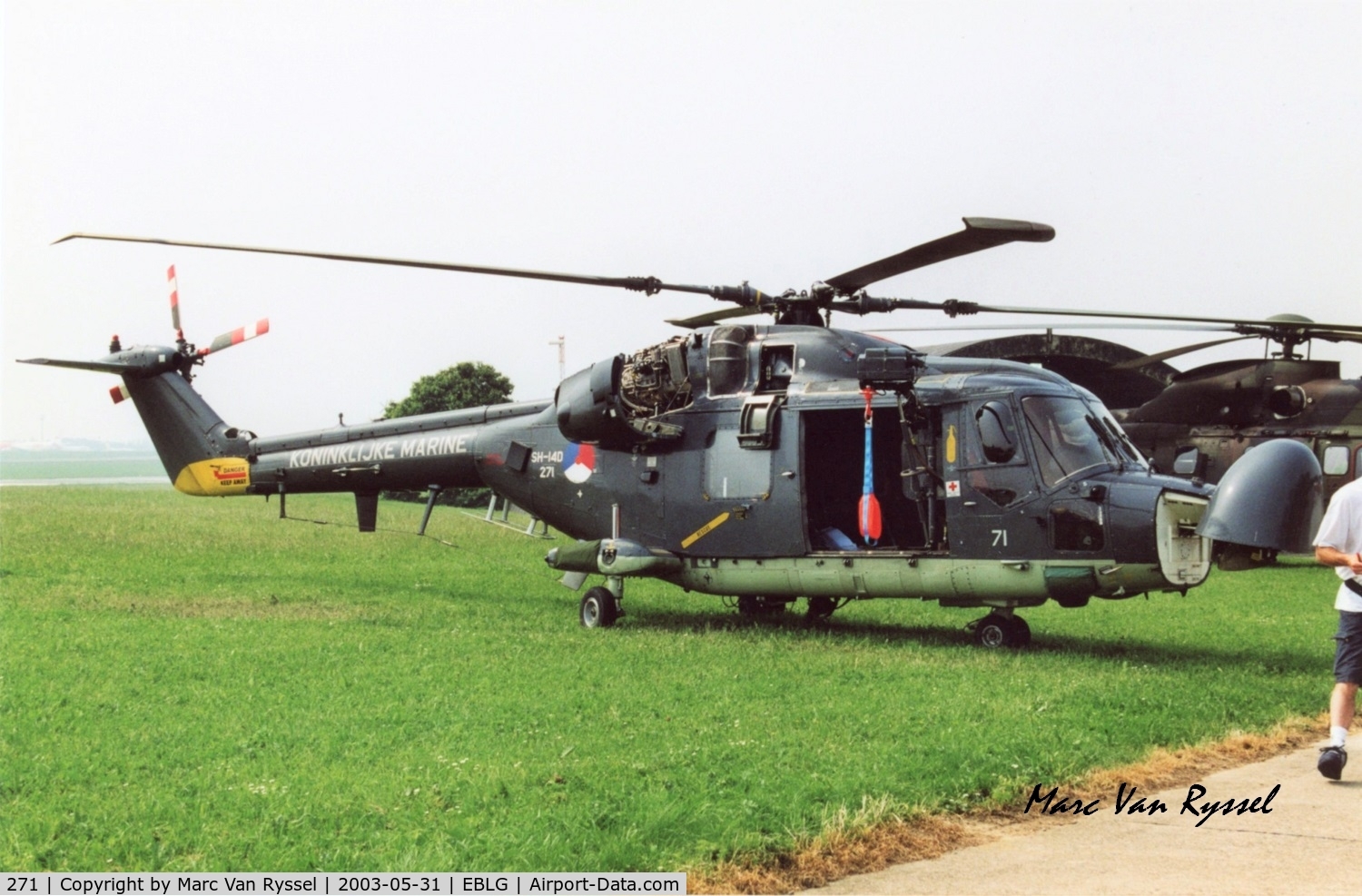 271, Westland SH-14D Lynx C/N 118, Heli-Days at Bierset.