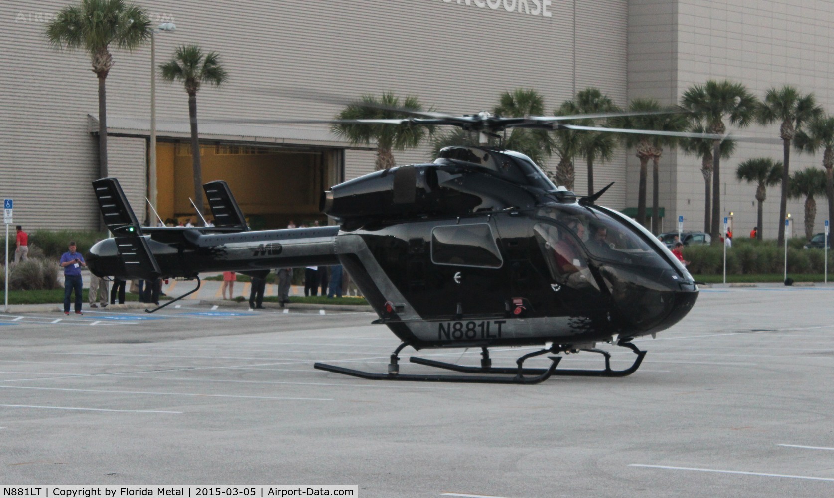 N881LT, 2006 MD Helicopters MD-900 Explorer C/N 900-00117, Heliexpo 2015