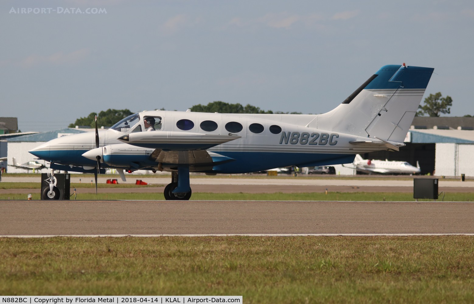 N882BC, 1973 Cessna 414 Chancellor C/N 414-0470, SNF LAL 2018