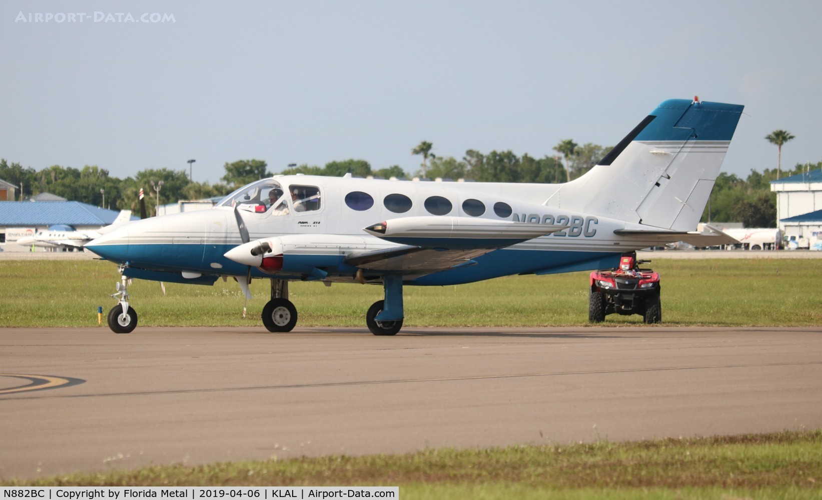 N882BC, 1973 Cessna 414 Chancellor C/N 414-0470, SNF LAL 2019