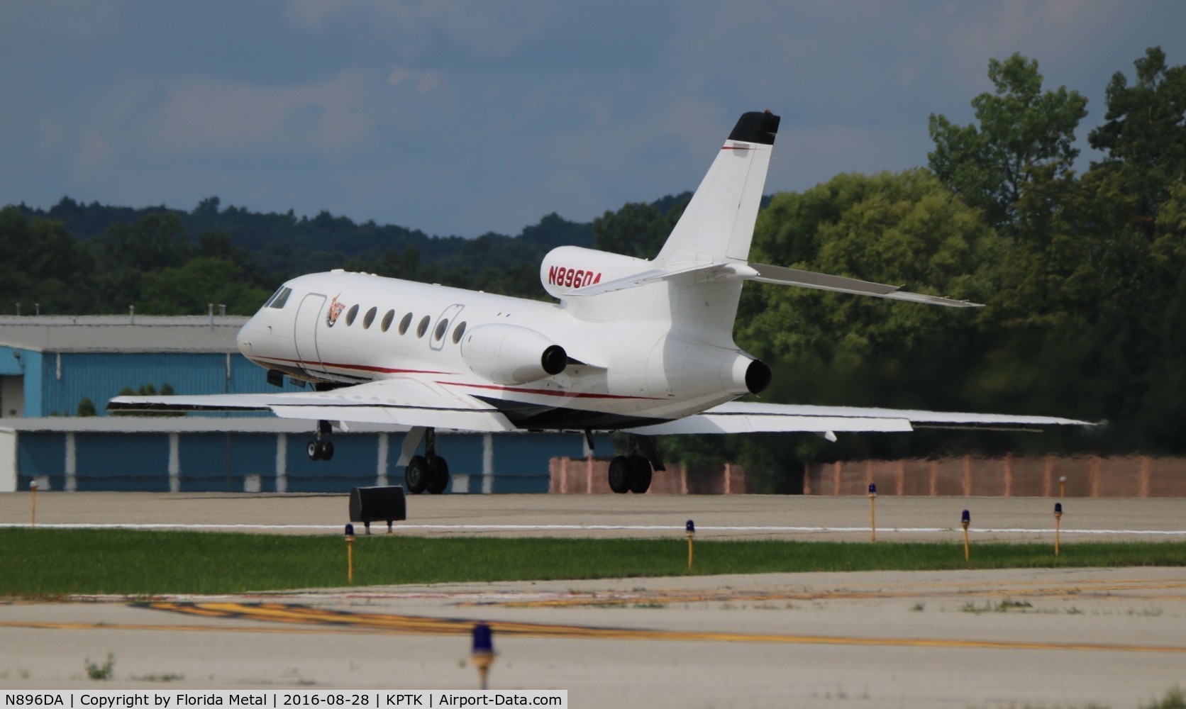 N896DA, 1983 Dassault-Breguet Falcon 50 C/N 117, PTK 2016