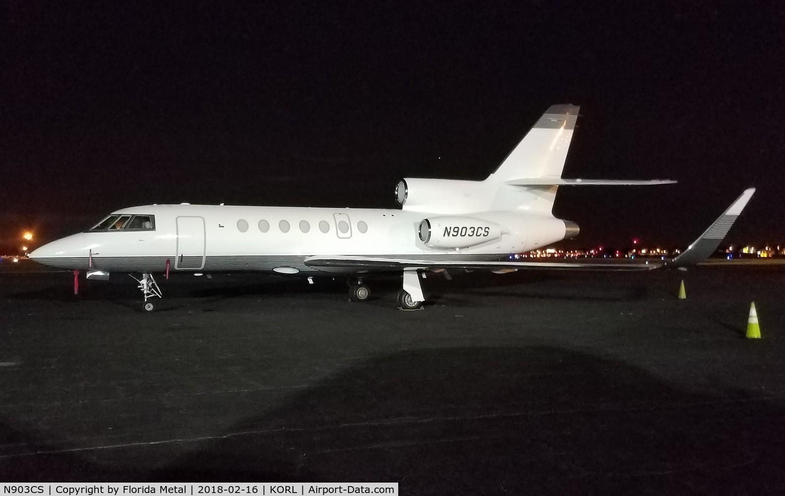 N903CS, 1984 Dassault Falcon 50 C/N 138, ORL spotting 2018