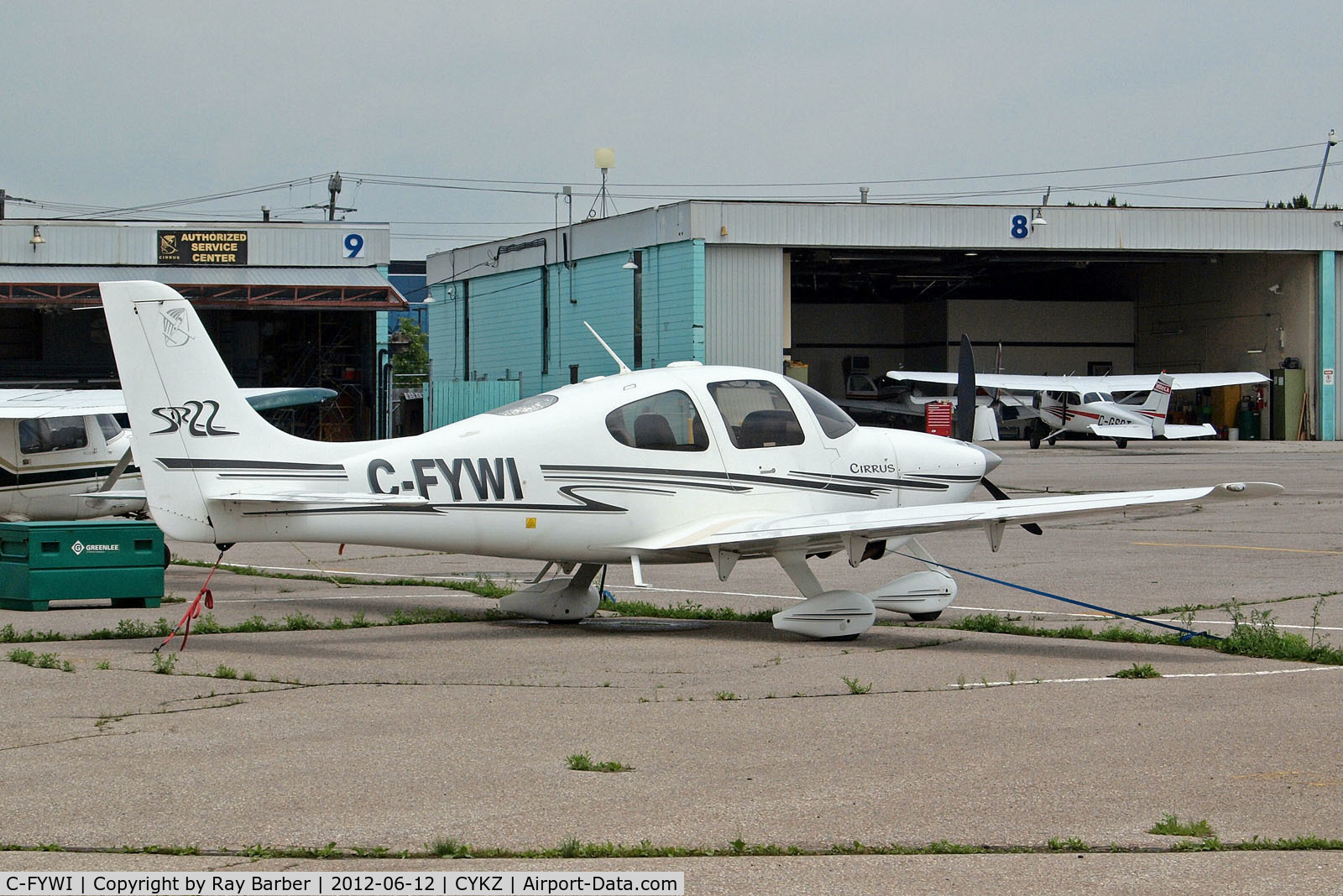 C-FYWI, 2003 Cirrus SR22 C/N 0652, C-FYWI   Cirrus Design SR-22 [0652] Toronto-Buttonville~C 12/06/2012