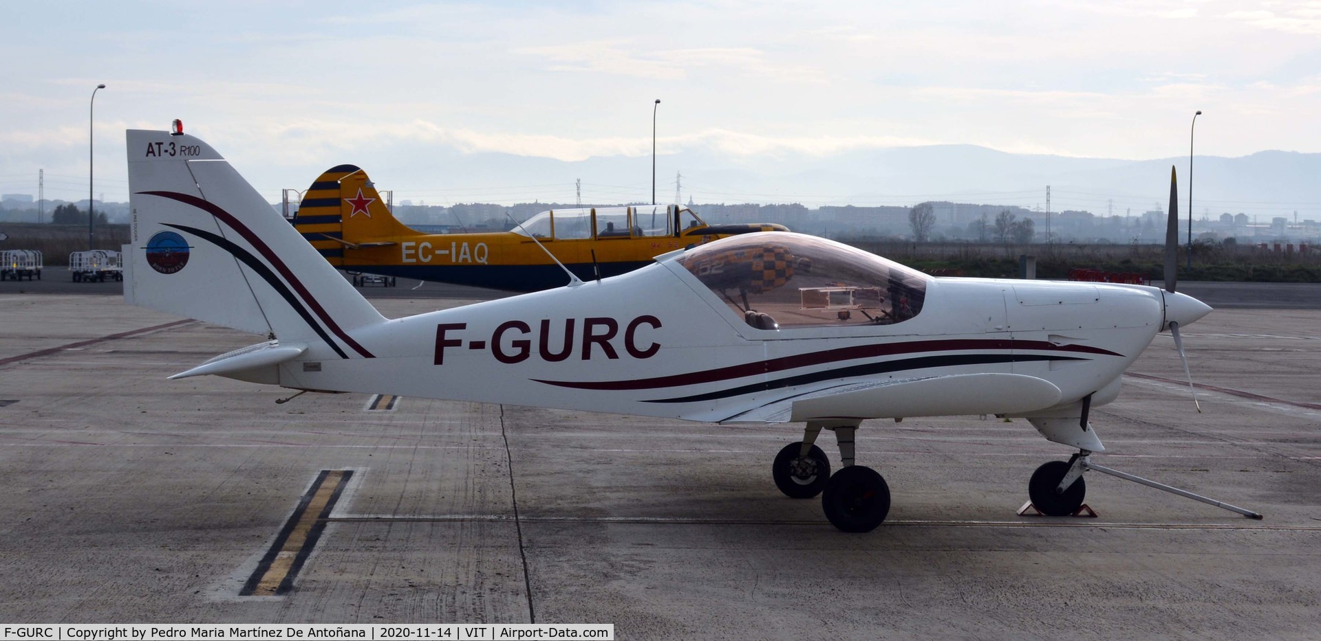 F-GURC, Aero AT-3 R100 C/N AT3-016, Aeropuerto de Foronda - Vitoria-Gasteiz - Euskadi - España