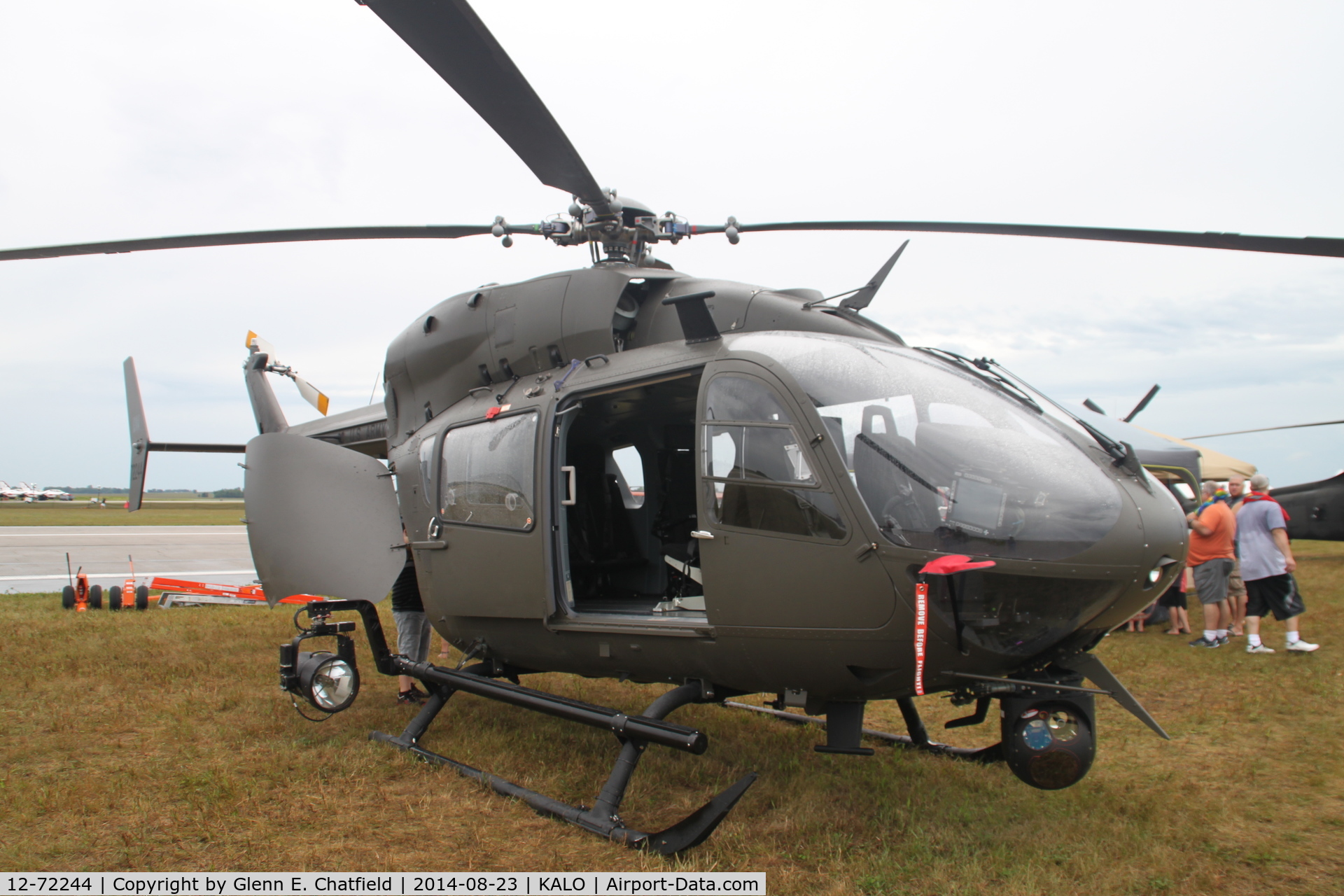 12-72244, 2012 Eurocopter UH-72A Lakota C/N 9541, At Waterloo, IA