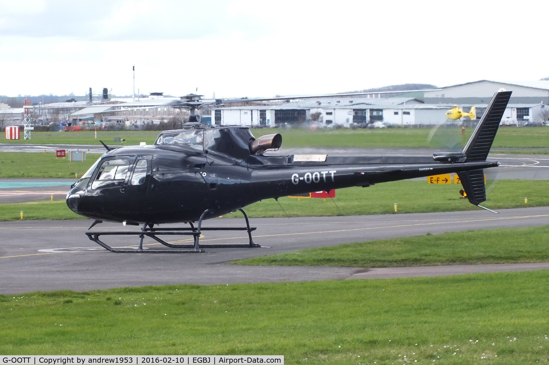 G-OOTT, 2005 Eurocopter AS-350B-3 Ecureuil Ecureuil C/N 3953, G-OOTT at Gloucestershire Airport.