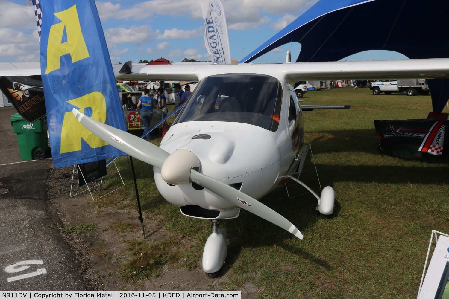 N911DV, 2013 B.O.T. Aircraft SC07 Speed Cruiser C/N SC07-027, Deland 2016